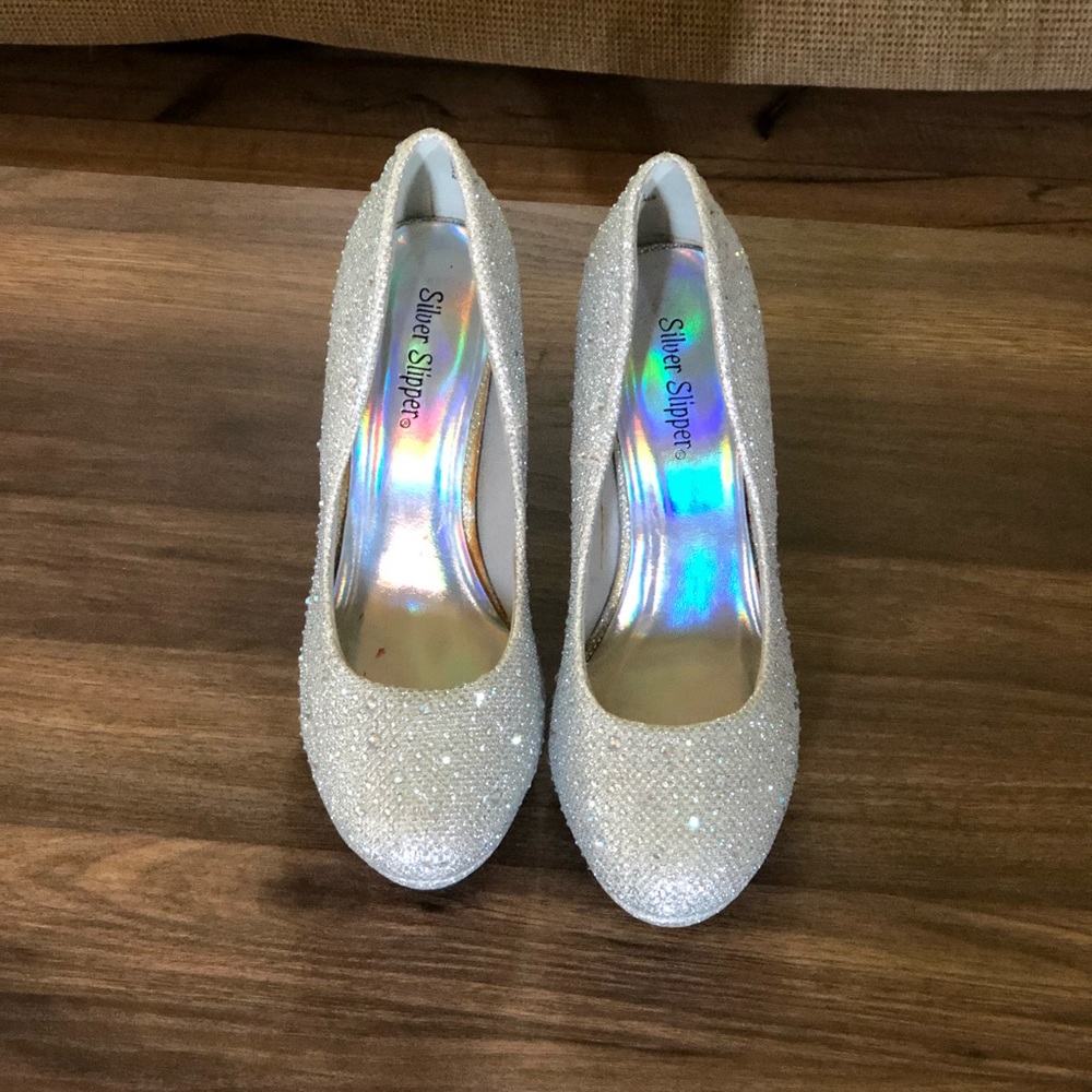 Women’s sparkling high heels